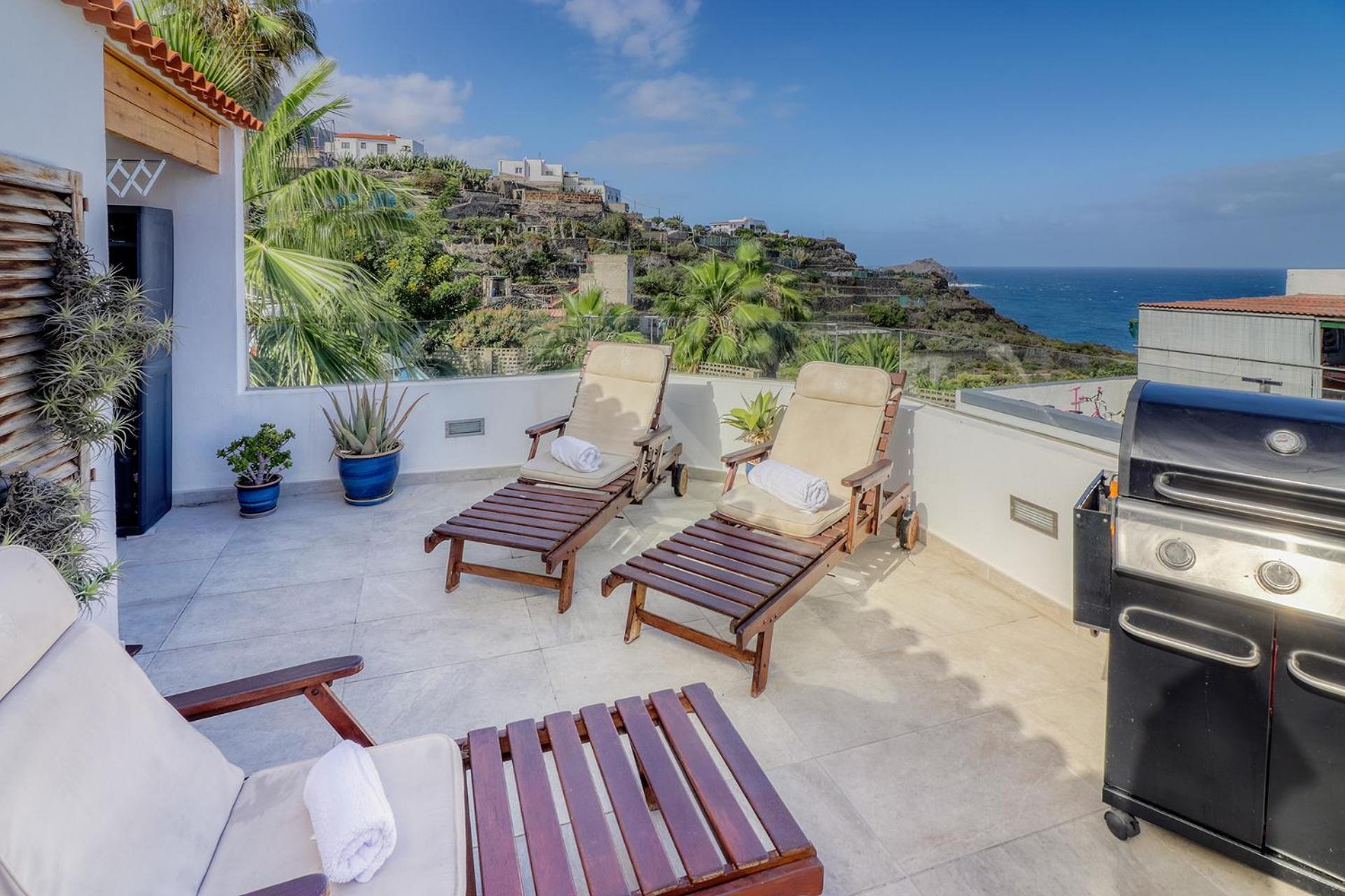Big Terraced House, 100M To The Beach, With Bbq And Sea View Guincho  Exterior photo